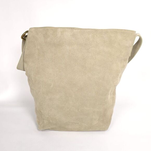 Handbags - New Margot NEW YORK Kaye Bucket Tote LEATHER Bag Soft Suede Crossbody Green